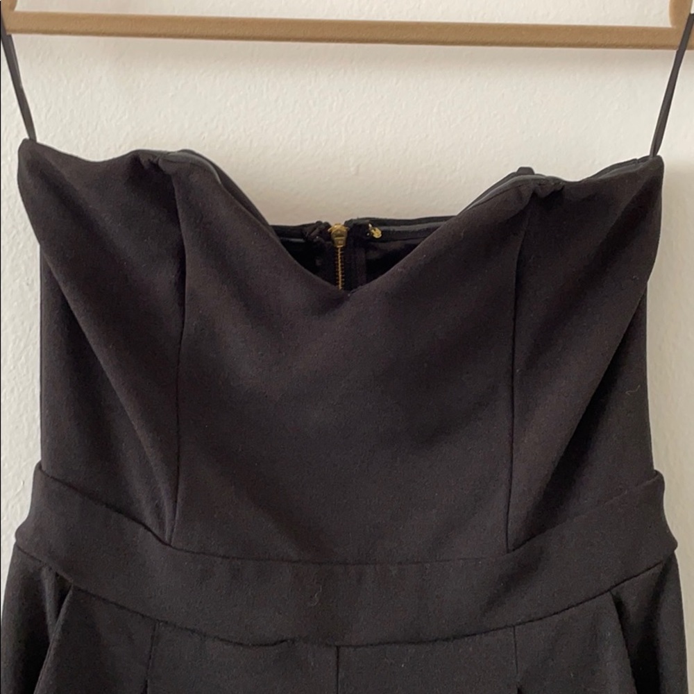 Express Sweetheart Neckline Strapless Jumpsuit - Picture 6 of 9